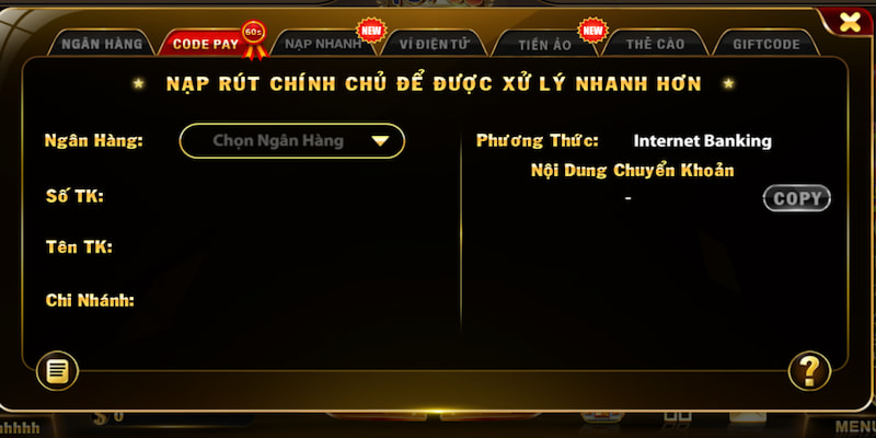 Những lưu ý quan trọng khi nạp tiền net88